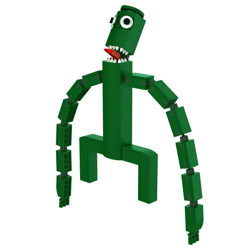 (Gobricks version)Rainbow Friends - Green - Image 6
