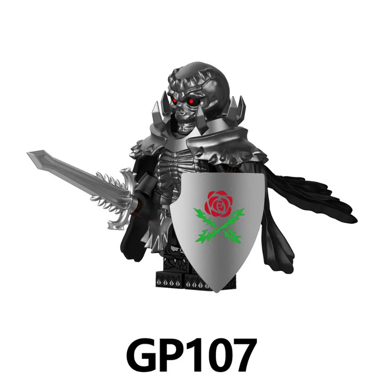 GP105-108 Berserk Series Ghost Skeleton Knight Guts Minifigure - Image 4