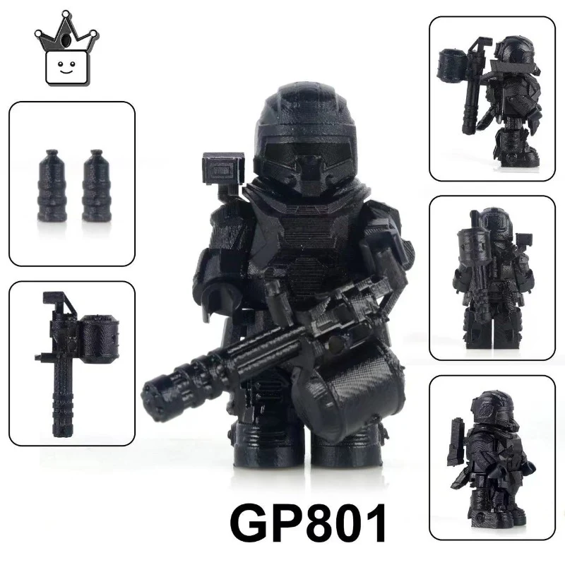 GP801 Power Mecha Full Armor Edition Minifigures - Image 7