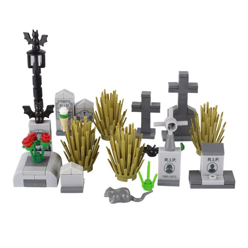 halloween cemetery tombstone zombie ghost grave - Image 5