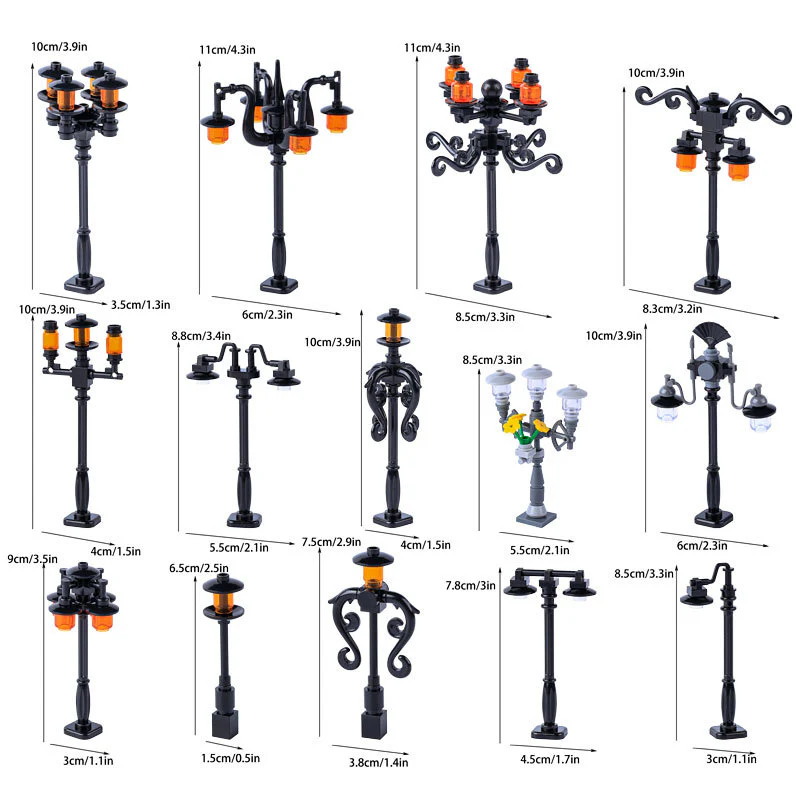 Halloween City Road Lights Retro Road Lighting - Image 3