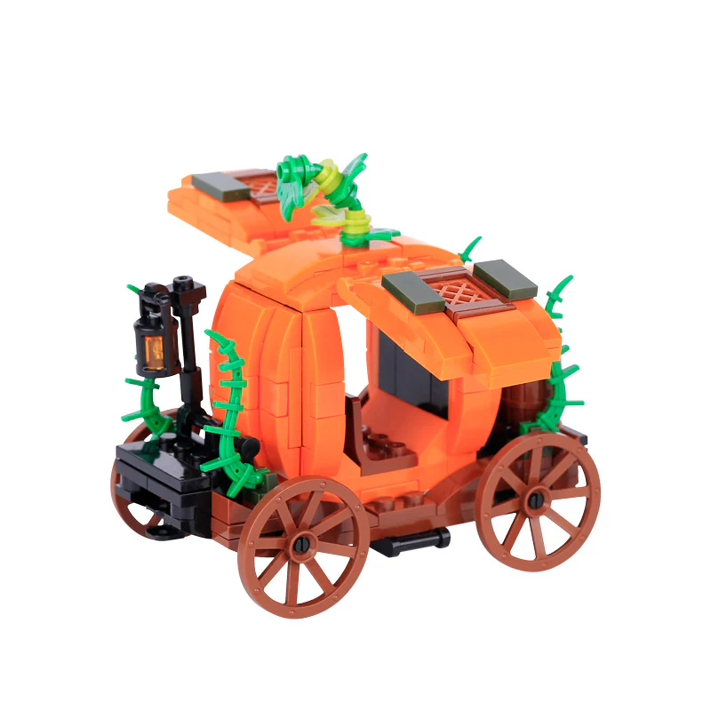 Halloween Pumpkin Carriage Witch - Image 2