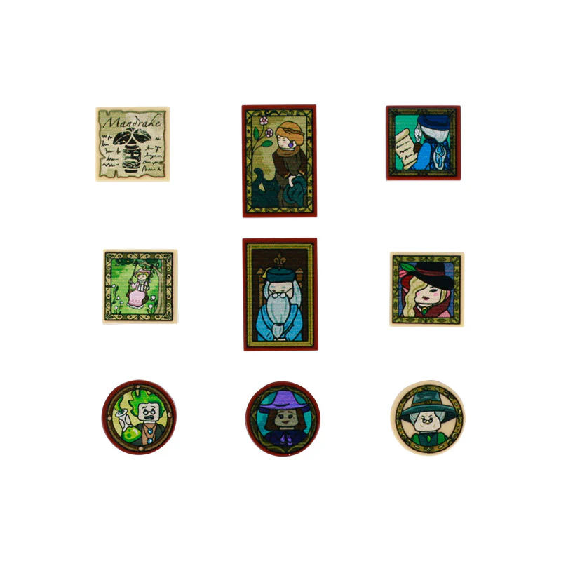Harry Potter Wizard Posters Prints Minifigure Accessories - Image 5