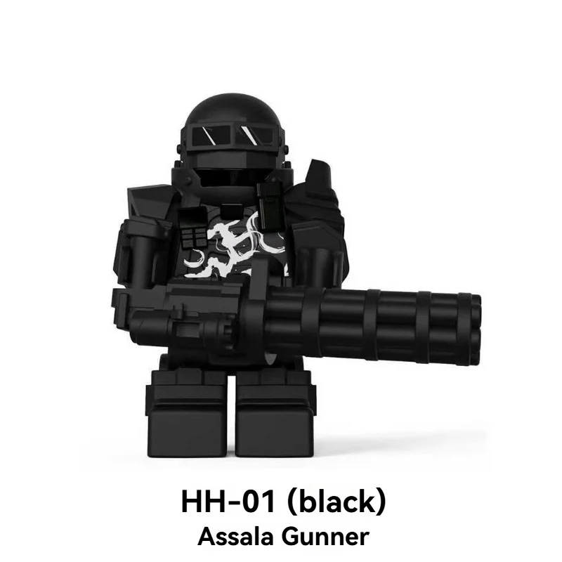 HH01-02 Special Forces Asara Gunner Minifigures - Image 3