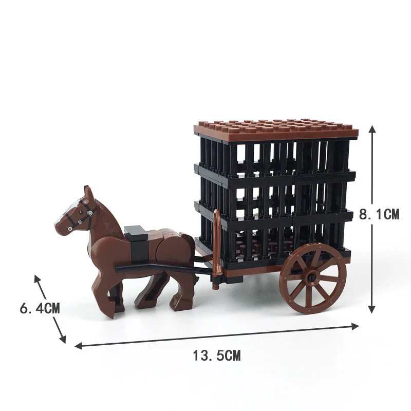 Horse-drawn carriages, medieval chariots, prison carts, cargo wagons, and Qin Dynasty transport carriages. - Image 3