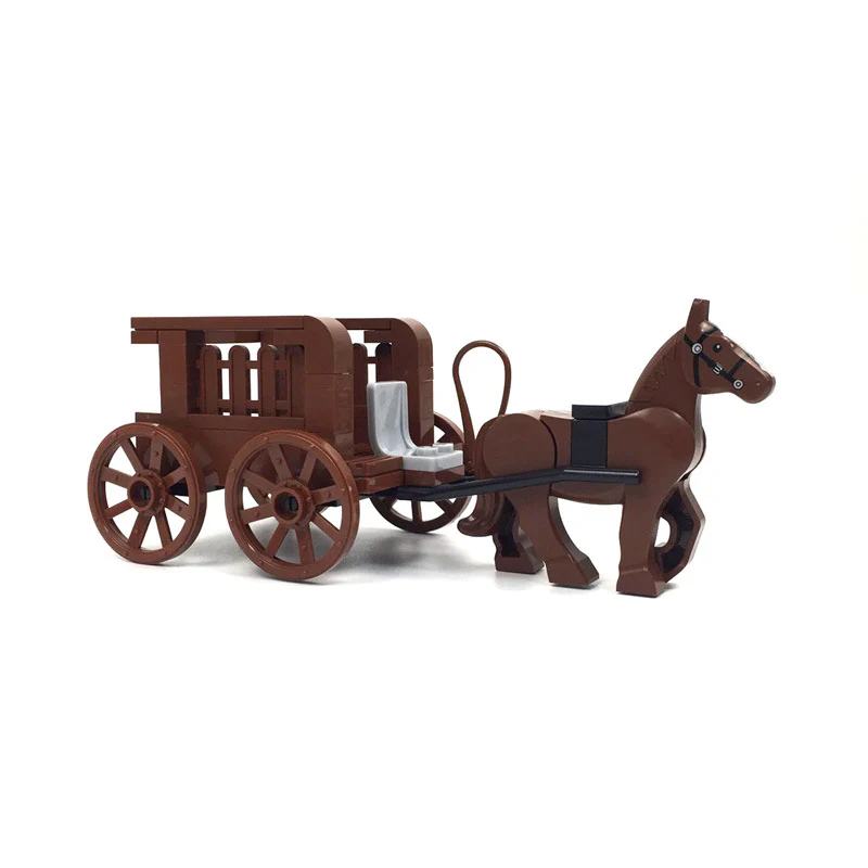 Horse-drawn carriages, medieval chariots, prison carts, cargo wagons, and Qin Dynasty transport carriages. - Image 9