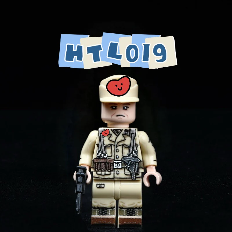 HTL017-021 World War II North Africa series Minifigures - Image 4