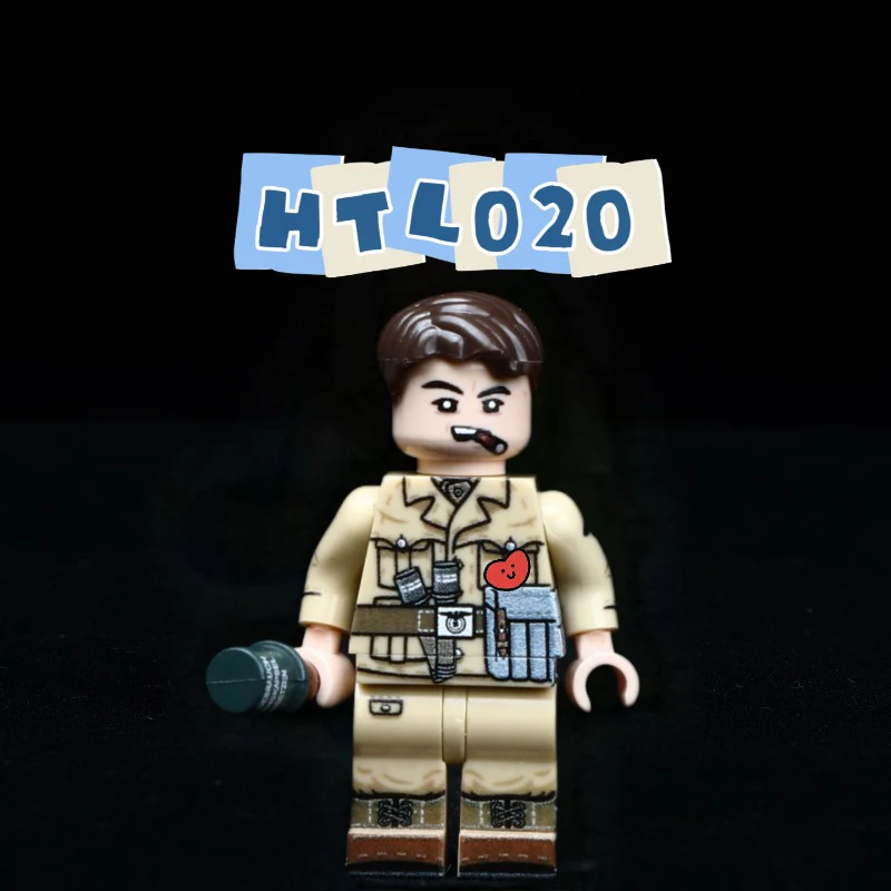 HTL017-021 World War II North Africa series Minifigures - Image 5