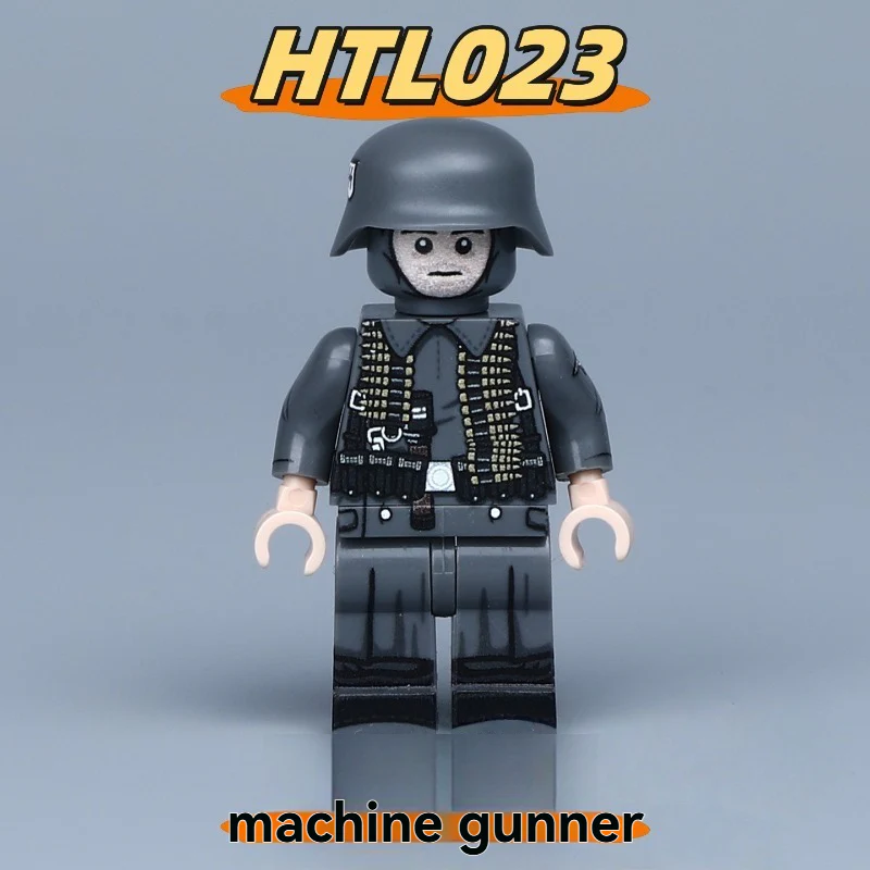 HTL022-026 WWII German M40 Waffen-SS Minifigures - Image 4