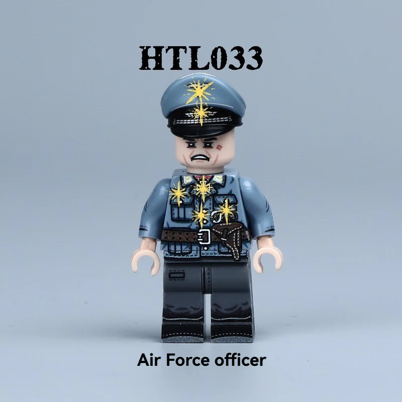 HTL029-033 WW2 German Air Force Squad Minifigures - Image 10