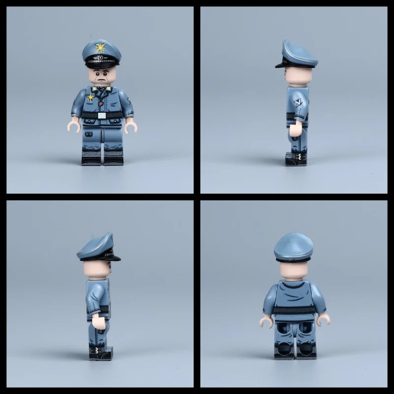 HTL029-033 WW2 German Air Force Squad Minifigures - Image 3