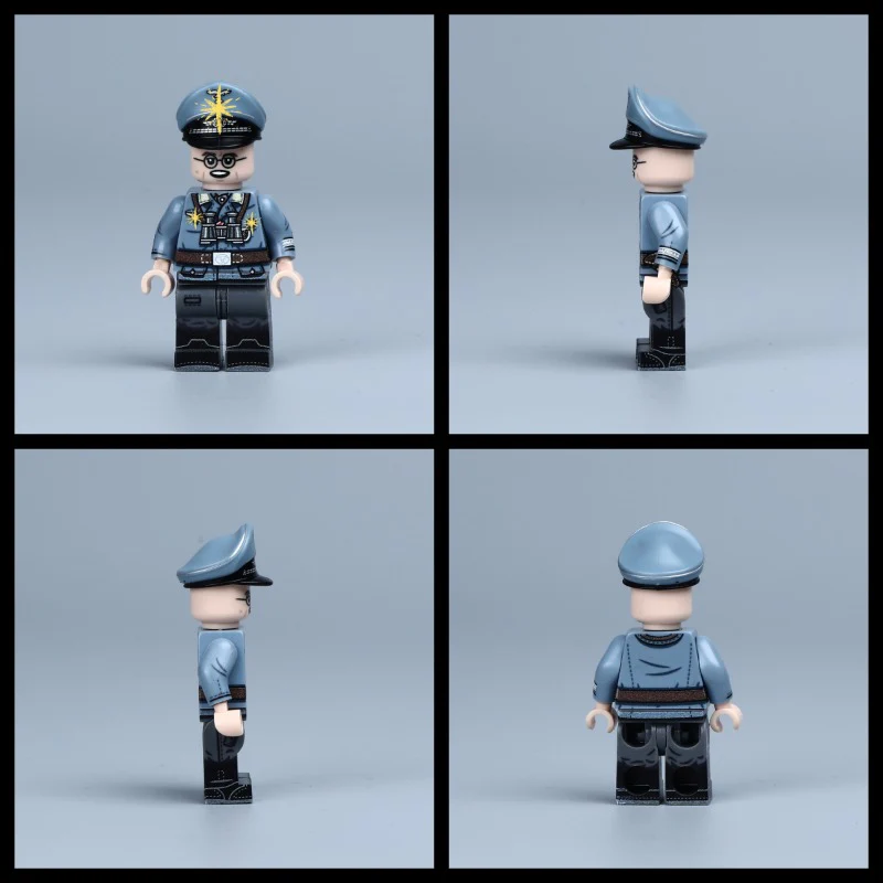 HTL029-033 WW2 German Air Force Squad Minifigures - Image 4