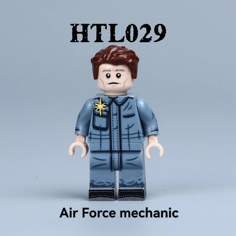 HTL029-033 WW2 German Air Force Squad Minifigures - Image 6