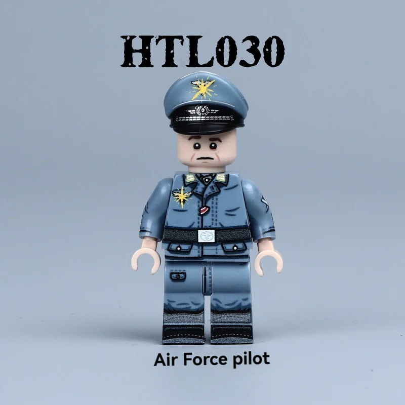 HTL029-033 WW2 German Air Force Squad Minifigures - Image 7