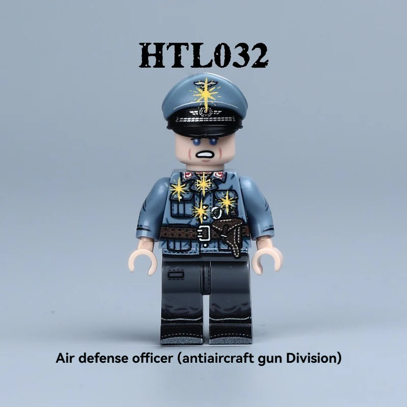 HTL029-033 WW2 German Air Force Squad Minifigures - Image 9