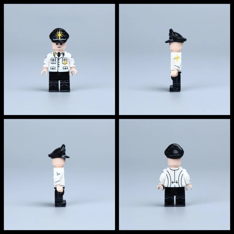 HTL034-035 WW2 German Reichsfuhrer-SS Minifigures - Image 3