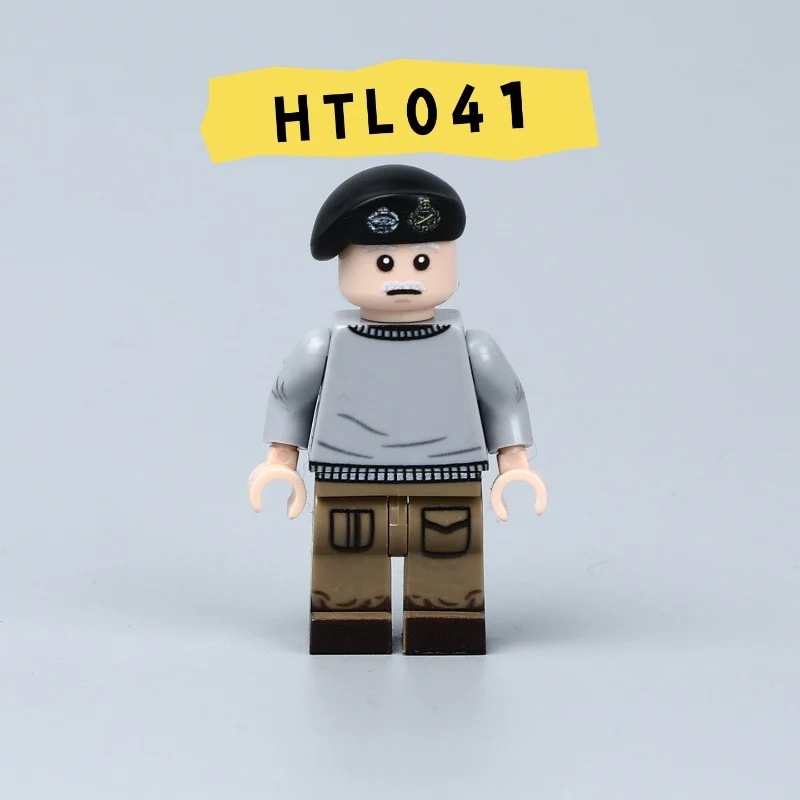 HTL040-42 World War II Britain Field Marshal Montgomery Minifigures - Image 3