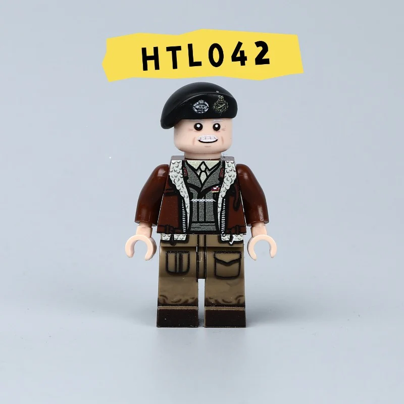 HTL040-42 World War II Britain Field Marshal Montgomery Minifigures - Image 4