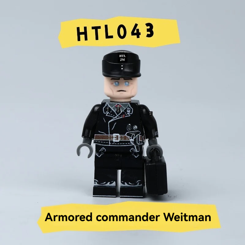 HTL043-044 WWII Panzer Commander Minifigures - Image 2