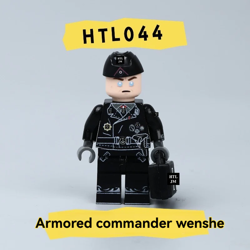 HTL043-044 WWII Panzer Commander Minifigures - Image 3