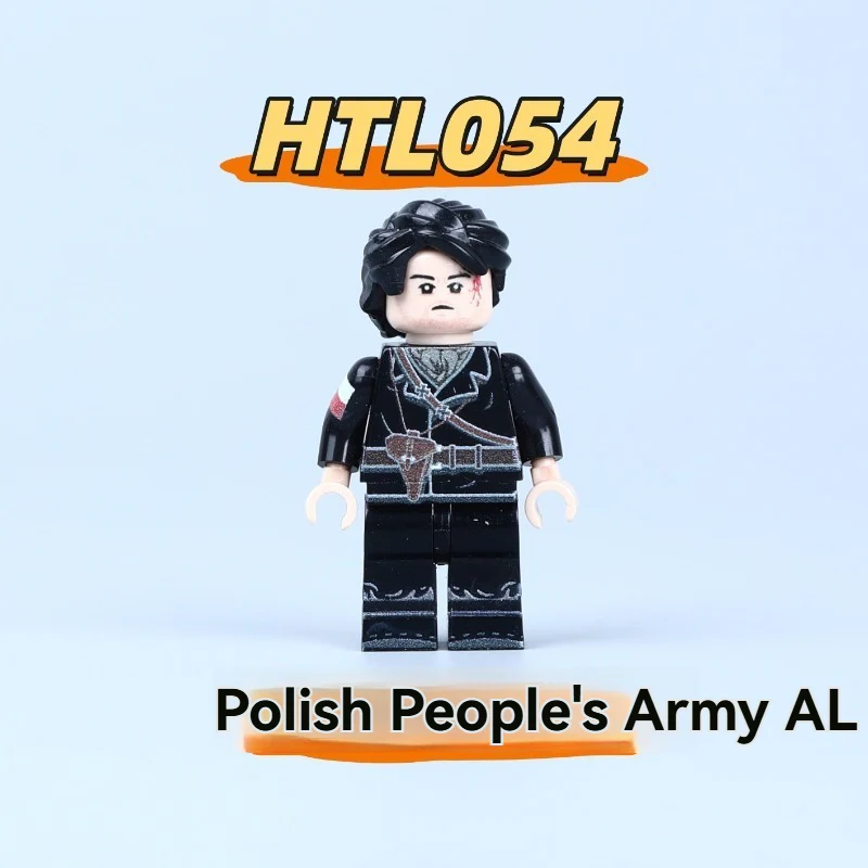 HTL053-055 World War II Polish partisans Minifigures - Image 3