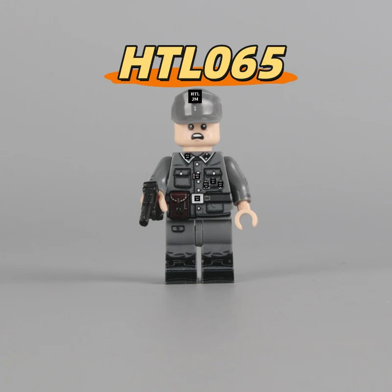 HTL062-067 World War II DW Officer Private First Class minifigure - Image 5