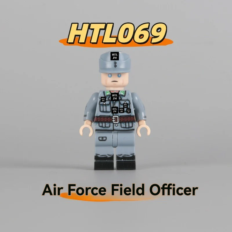 HTL068-071 World War II Air Force Officers Field Units minifigure - Image 3