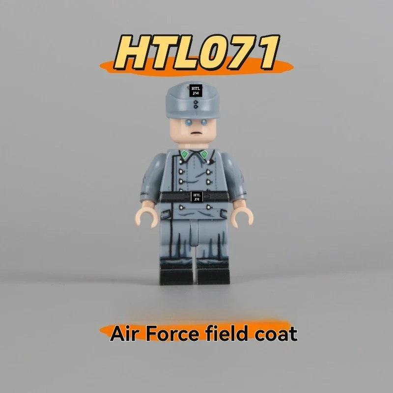 HTL068-071 World War II Air Force Officers Field Units minifigure - Image 5
