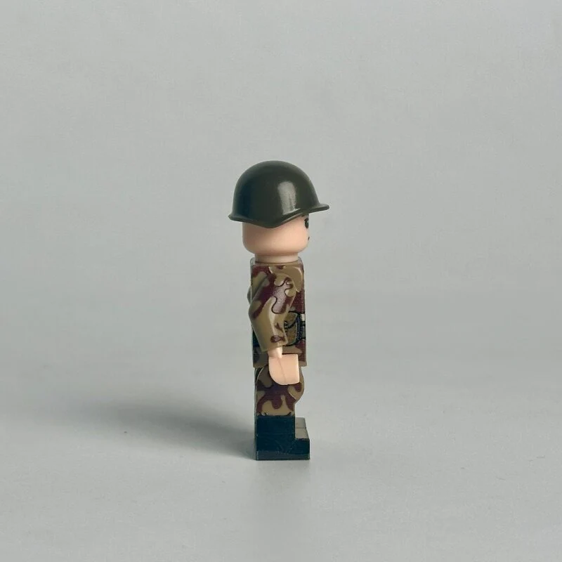 HTL081 World War II Engineer Corps Autumn Amoeba Camouflage Uniform minifigures - Image 4