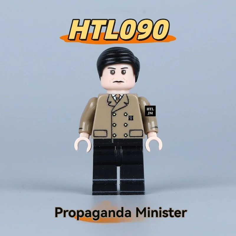 HTL090-091 World War II Propaganda Minister Minifigures - Image 2