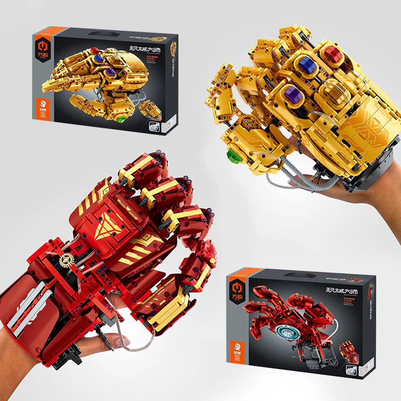 IM.Master Lron Man & Thanos Infinity Gauntlet Wearable