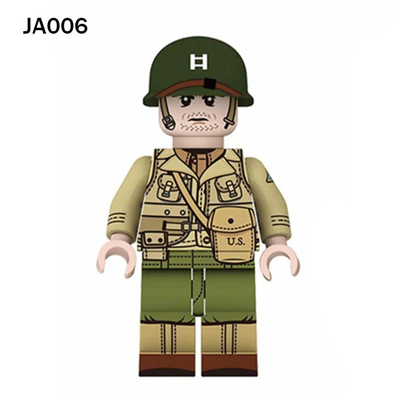 JA003-008 Military minifigures - Image 5