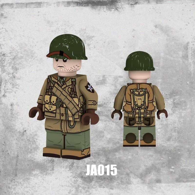 JA015-018  JC013-016 Volunteer Army Minifigures - Image 2