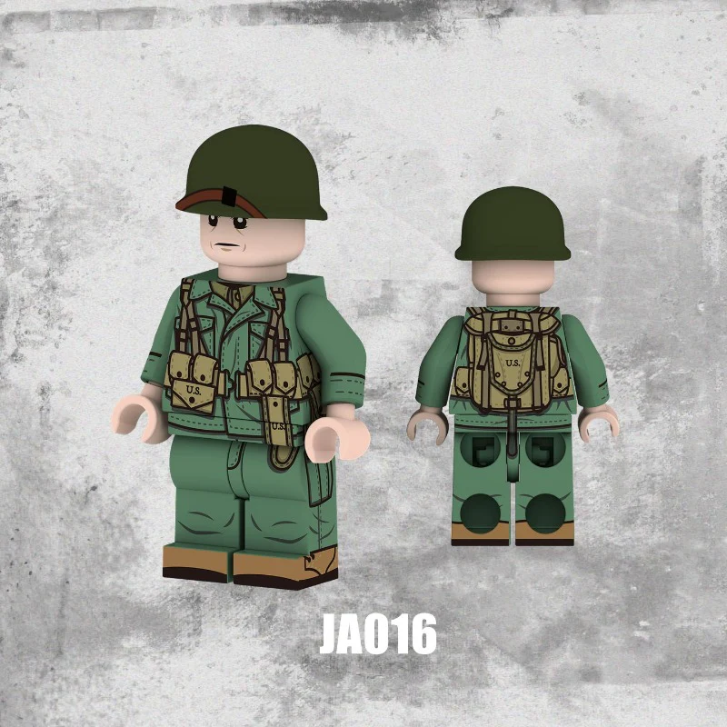 JA015-018  JC013-016 Volunteer Army Minifigures - Image 3