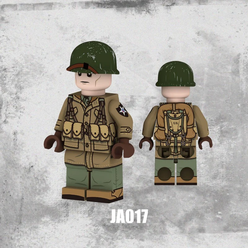 JA015-018  JC013-016 Volunteer Army Minifigures - Image 4