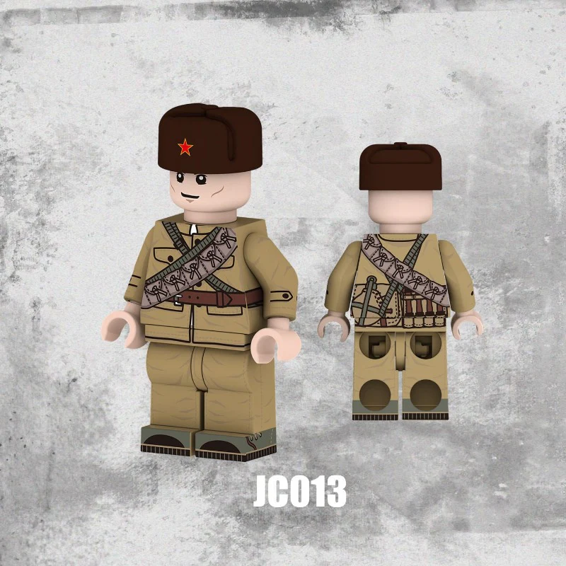 JA015-018  JC013-016 Volunteer Army Minifigures - Image 6
