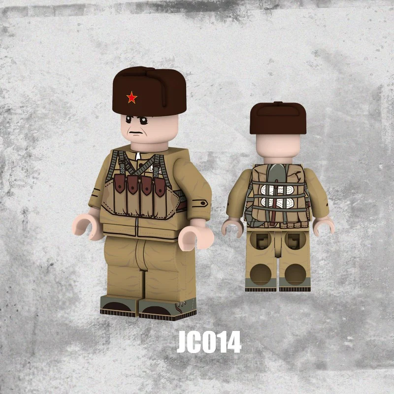 JA015-018  JC013-016 Volunteer Army Minifigures - Image 7