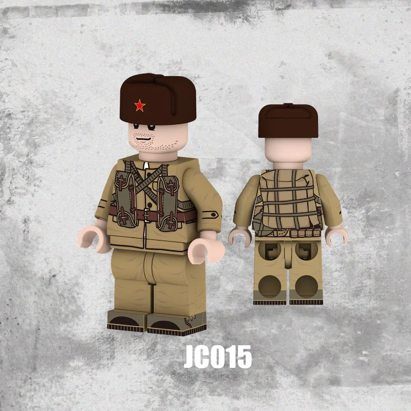 JA015-018  JC013-016 Volunteer Army Minifigures - Image 8