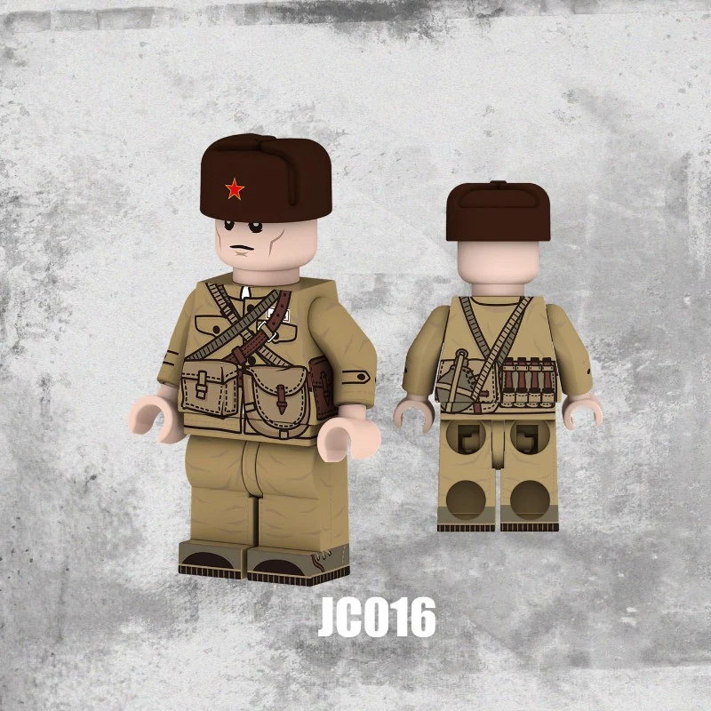 JA015-018  JC013-016 Volunteer Army Minifigures - Image 9