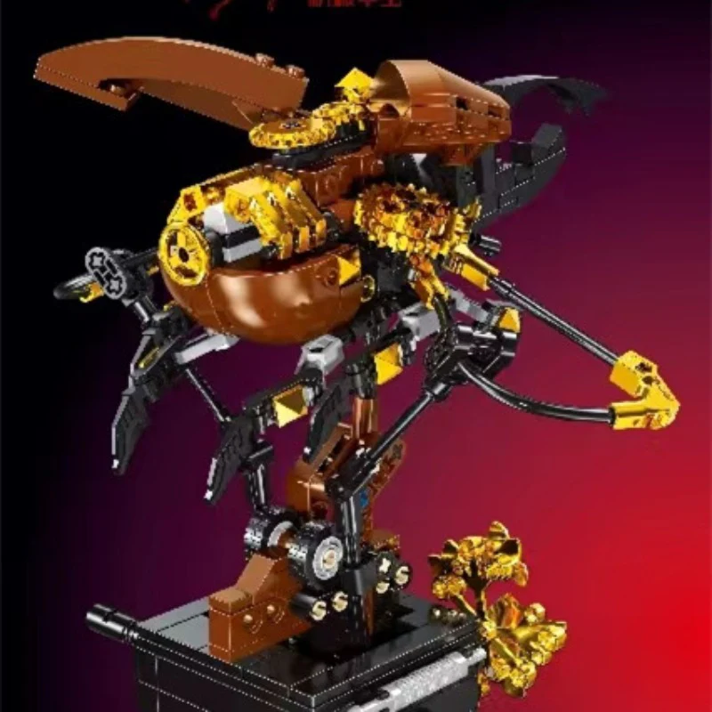 JD011 JD012 JD013 JD014 Punk mechanical Insect With mechanical linkage - Image 2