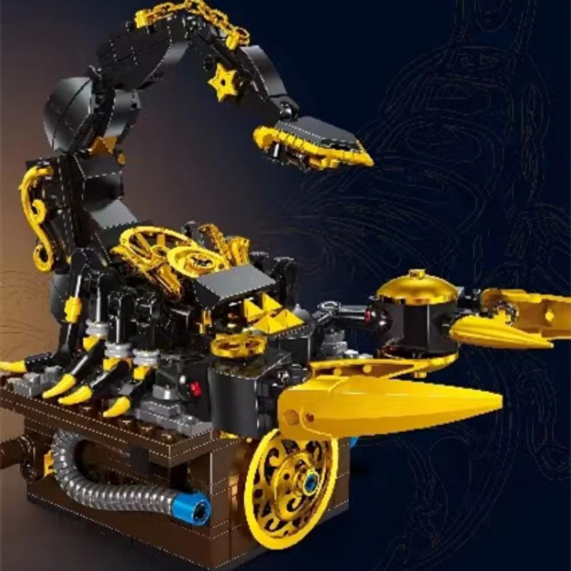 JD011 JD012 JD013 JD014 Punk mechanical Insect With mechanical linkage - Image 5