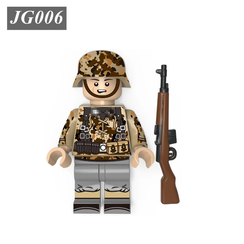 JG006 Soldier in Autumn Suit Minifigures - Image 2
