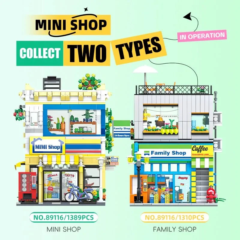 JIESTAR 89116 89117 Mini Shop & Family Shop - Image 3