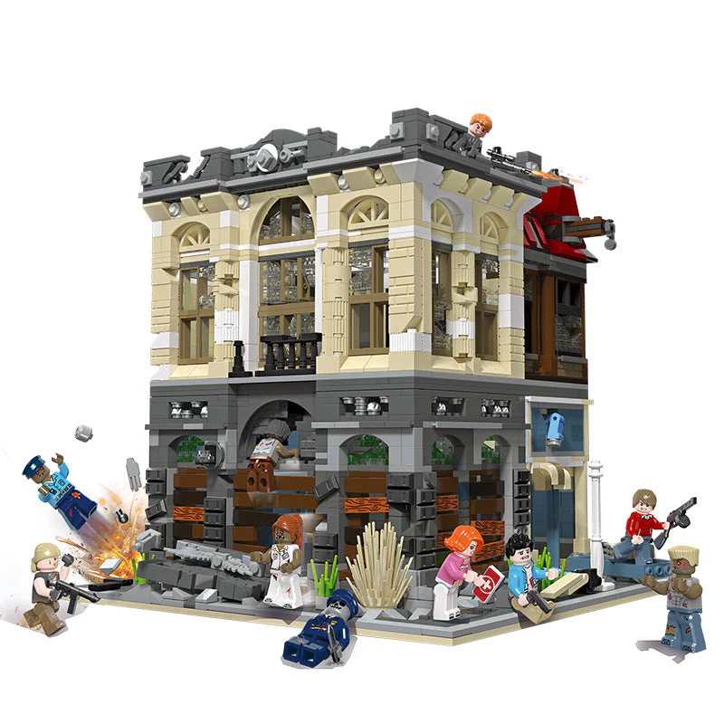 JIESTAR Apocalypse Version-Downtown Diner&MOC - Brick Bank 89101&89102 - Image 10