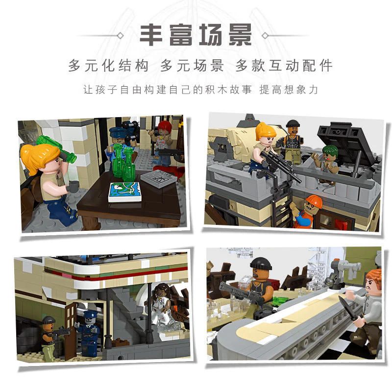 JIESTAR Apocalypse Version-Downtown Diner&MOC - Brick Bank 89101&89102 - Image 6