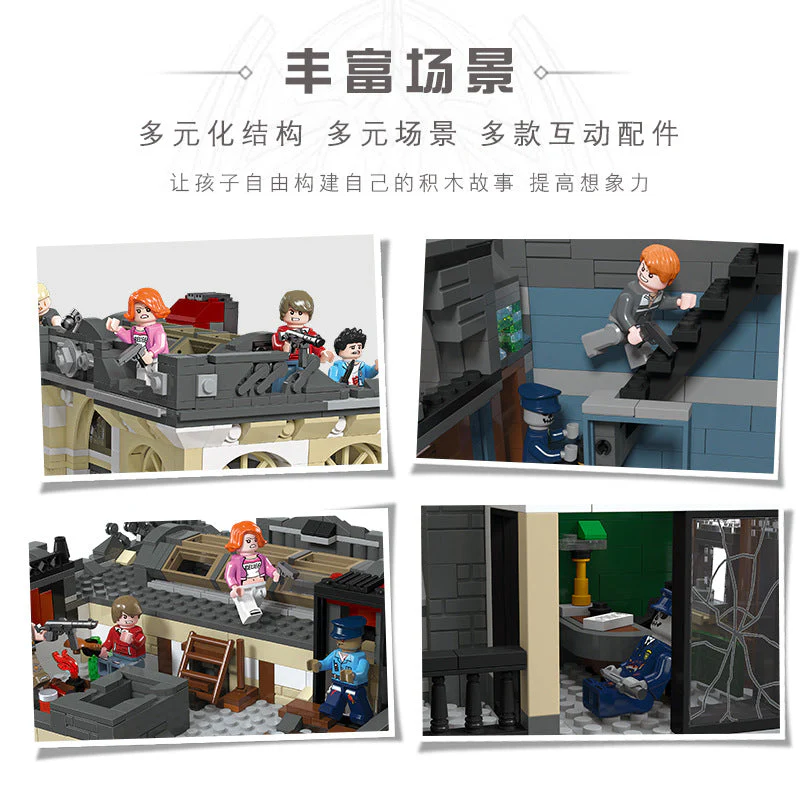 JIESTAR Apocalypse Version-Downtown Diner&MOC - Brick Bank 89101&89102 - Image 7