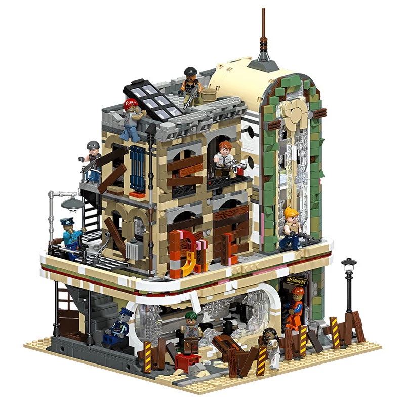 JIESTAR Apocalypse Version-Downtown Diner&MOC - Brick Bank 89101&89102 - Image 9