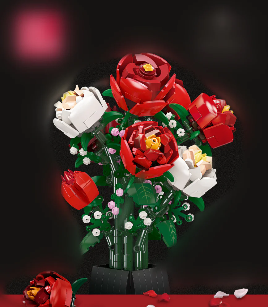 JIESTAR Botanical Collection Succulents&Rose 9010&9011 - Image 2