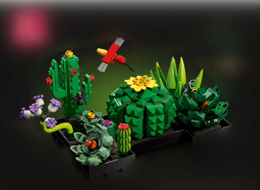 JIESTAR Botanical Collection Succulents&Rose 9010&9011 - Image 3