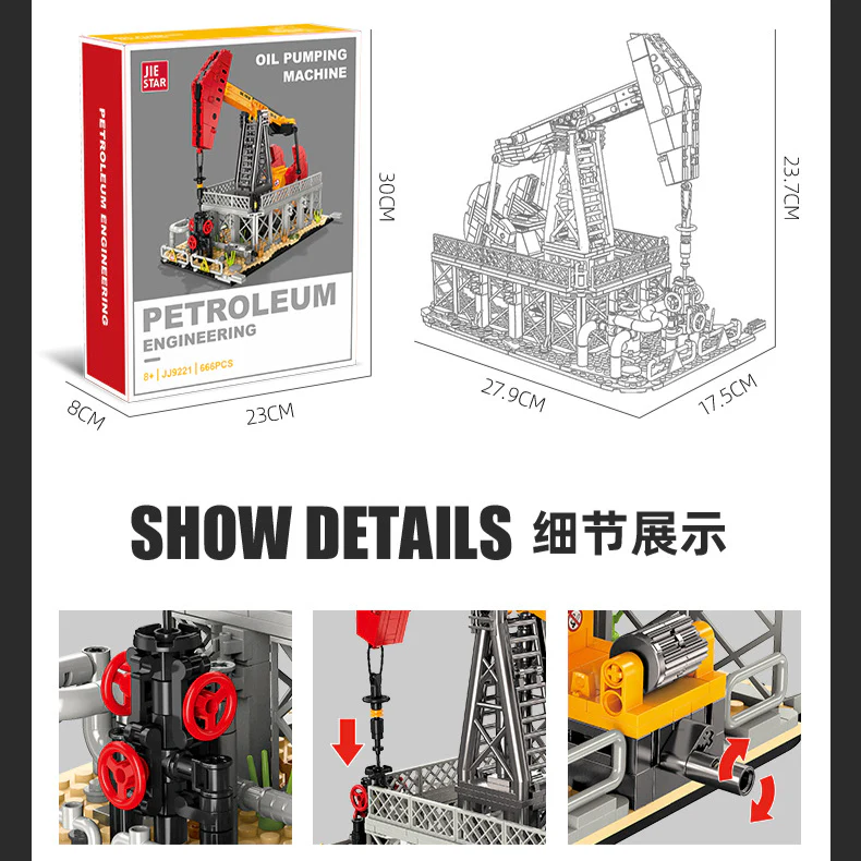 JIESTAR Chemical Series : Pumping unit & Oil refinery & Transport storage factory - Image 10